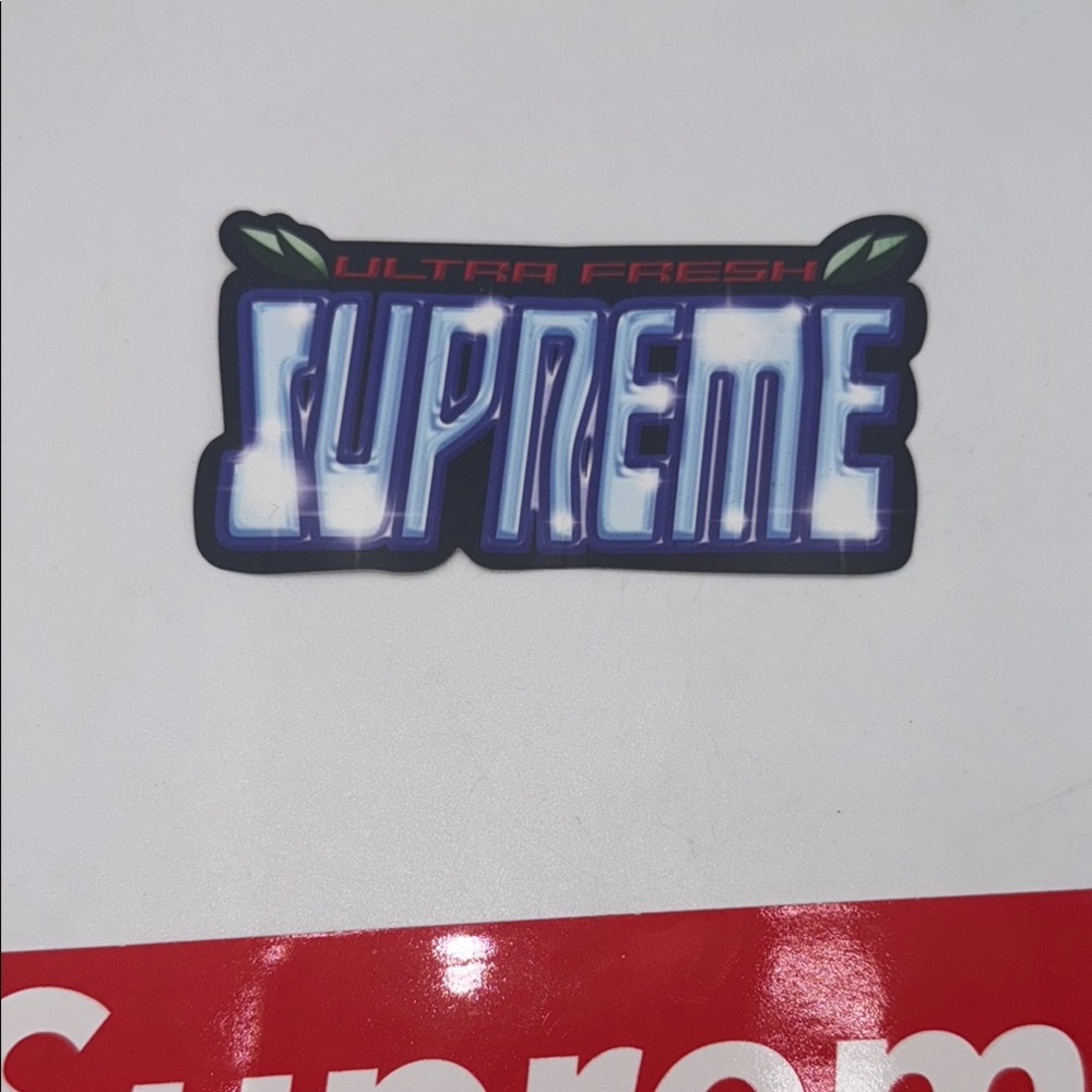 Supreme Red Sticker Set / New - Picture 8 of 11